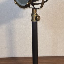 JIMCO Telescoping Naval Spotlight Brown/ Brass Table Desk Lamp