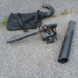 Craftsman Blower Leaf Vacuum With Bag