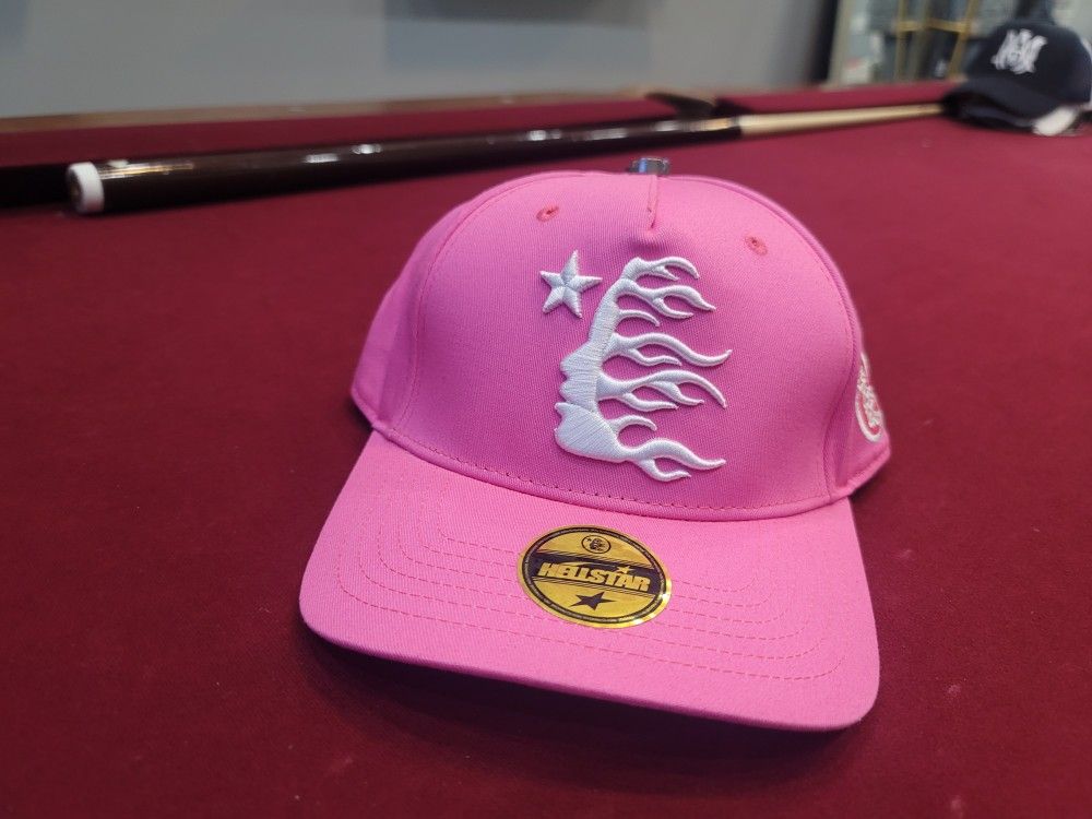 Hellstar OG Logo Snapback Hat 'Pink'