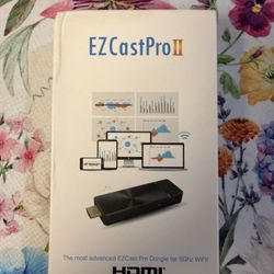 EZCast PRO II Dongle | 5G Wireless HDMI Extender and Receiver, Stream 4K Video