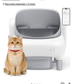 Self-Cleaning Automatic Cat Litter Box
