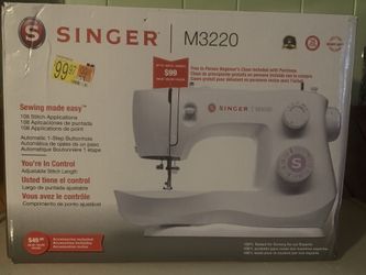 Singer M3220 portable sewing machine