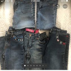 Girls jeans Lot Size 5