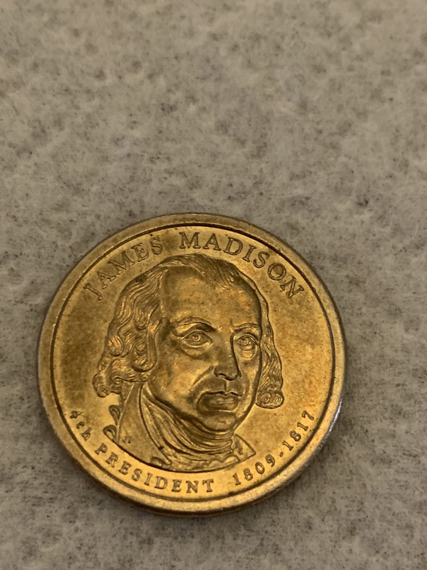 Moneda De Dollar De Oro 