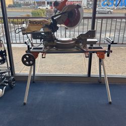 Rigid Bevel miter Saw W/ Legs