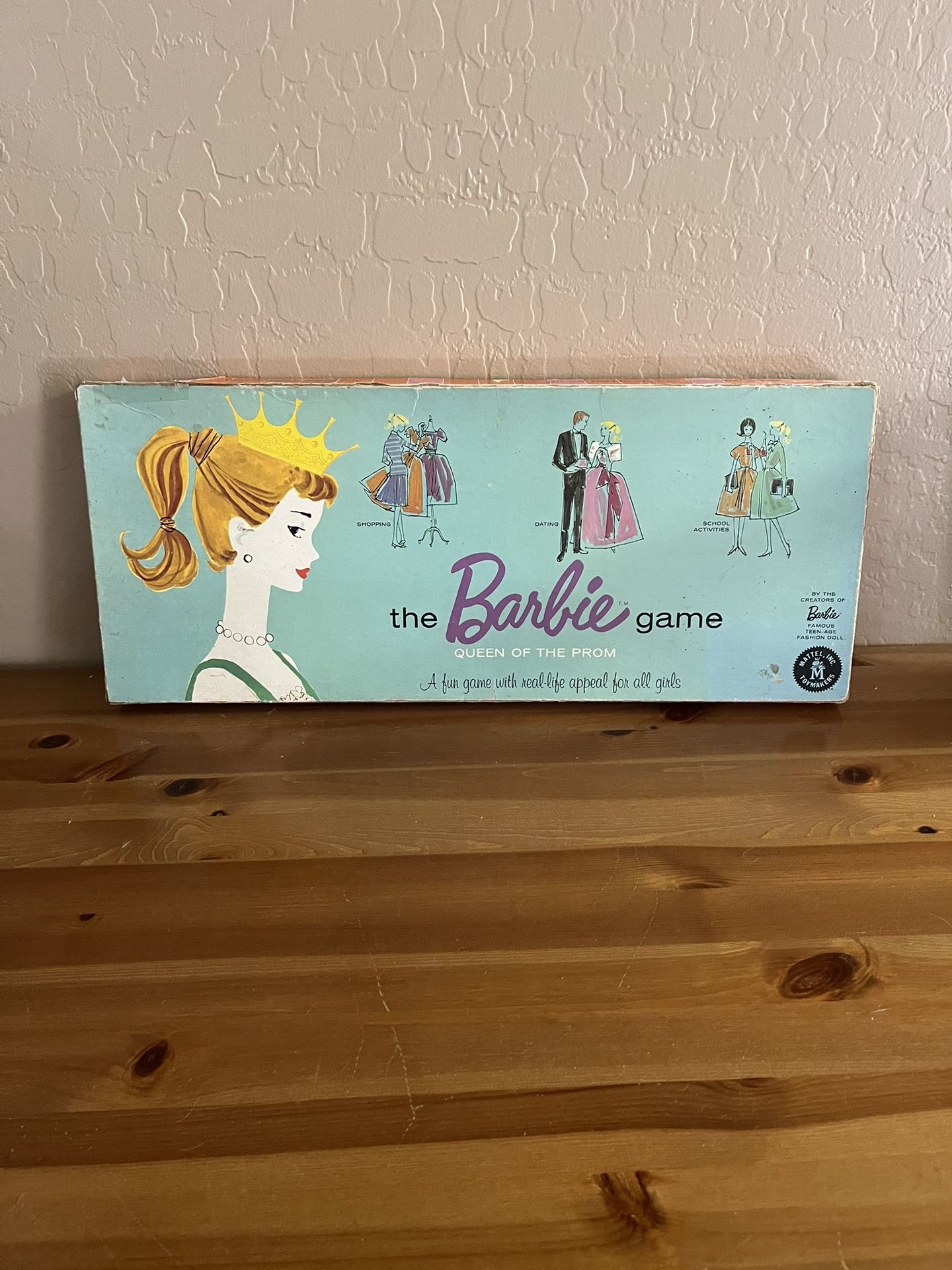 The Barbie Board Game 1960