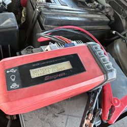 Snap on battery jumper / Engine Starter