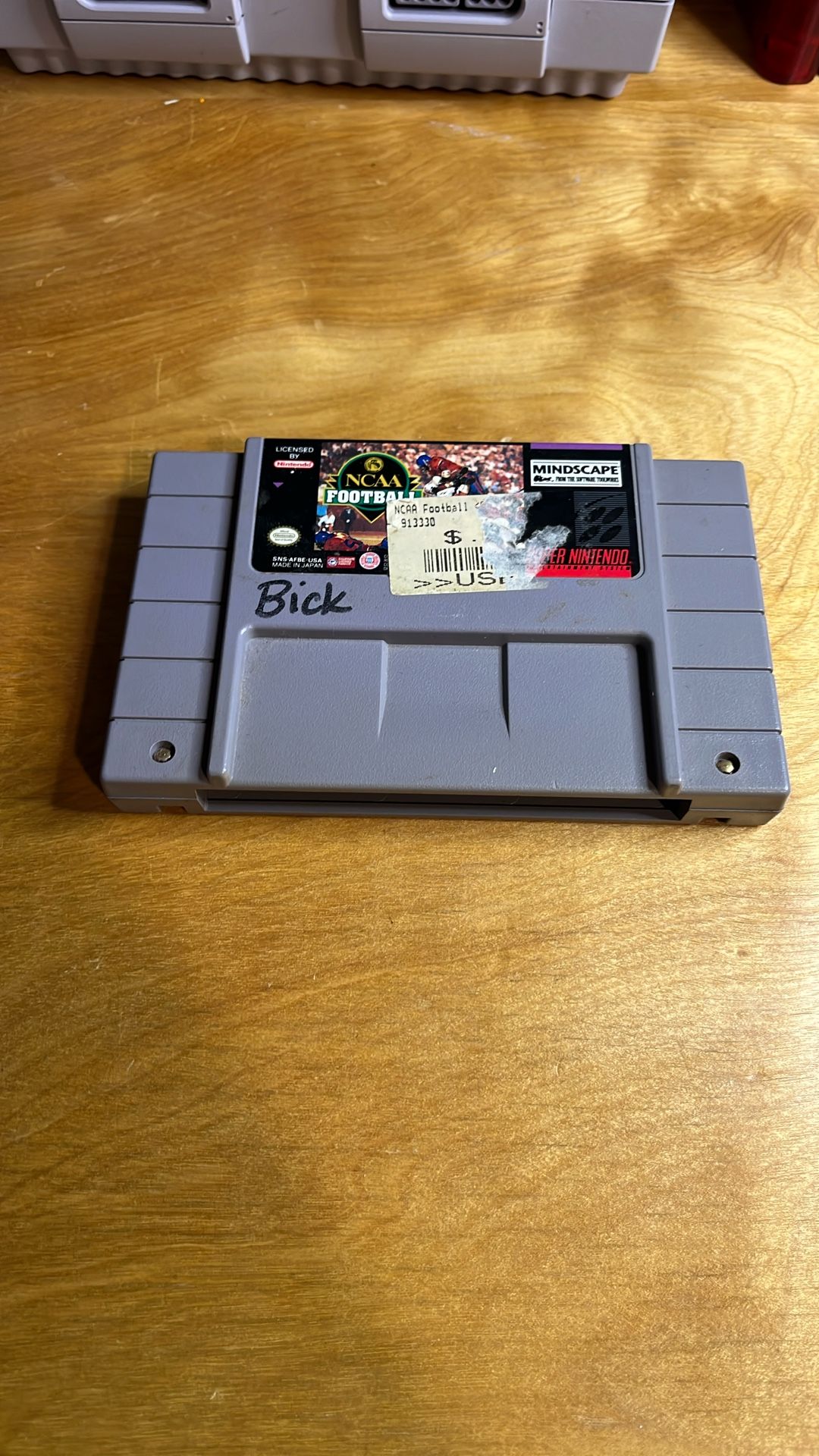 Super Nintendo / SNES - NCAA Football