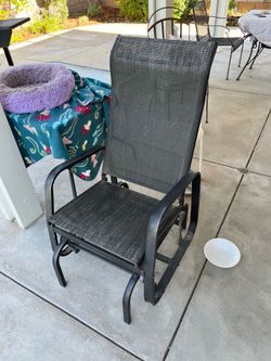 Patio glider chair $30