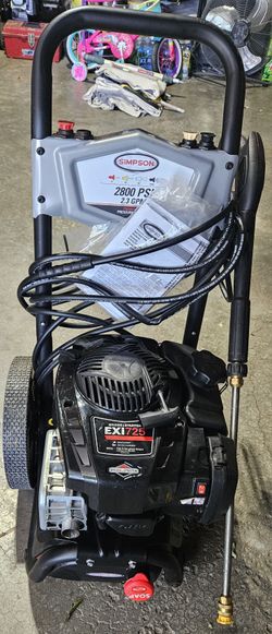 Power Washer (Simpson) 2800 Psi. Briggs and Stratton Engine