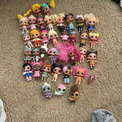 Big LOL Doll Lot 