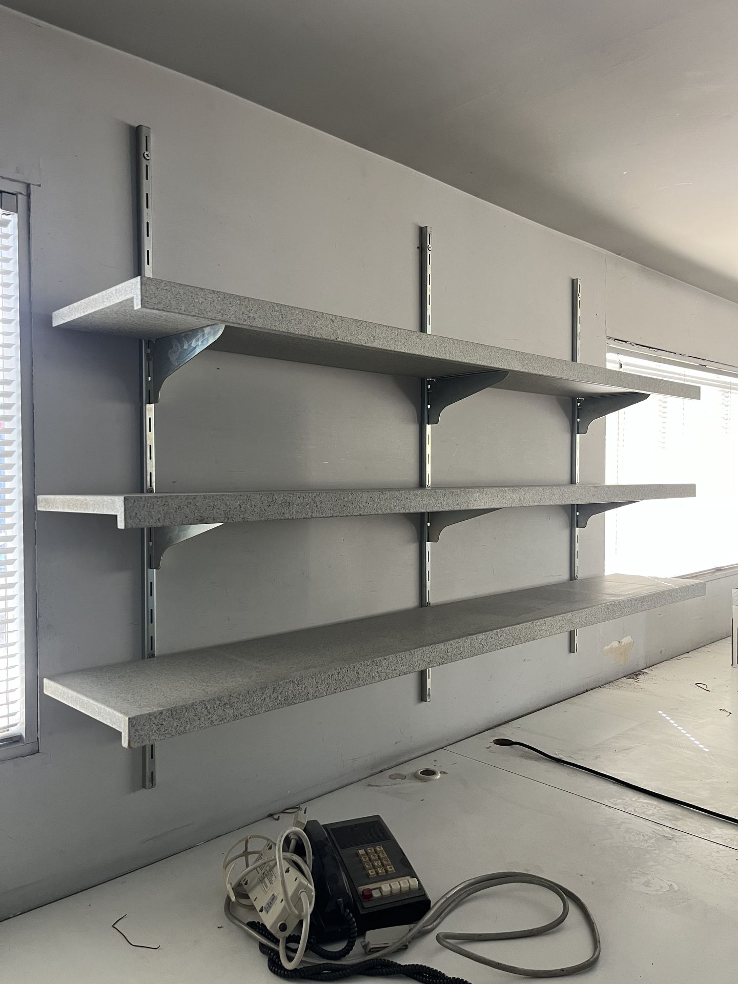 Commercial Wall Shelving – Free If You Take It Down for Sale in Los
