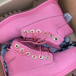 Pink Timberline Boots 