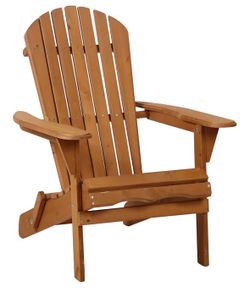 Folding Adjustable Adirondack Chair,All Weather Outdoor Folding Chair with Pre-Assembled Backrest for Lawn, Garden Backyard Porch Pool Deck Fire Pit w