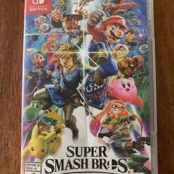 Nintendo Switch Super Smash Bros Game