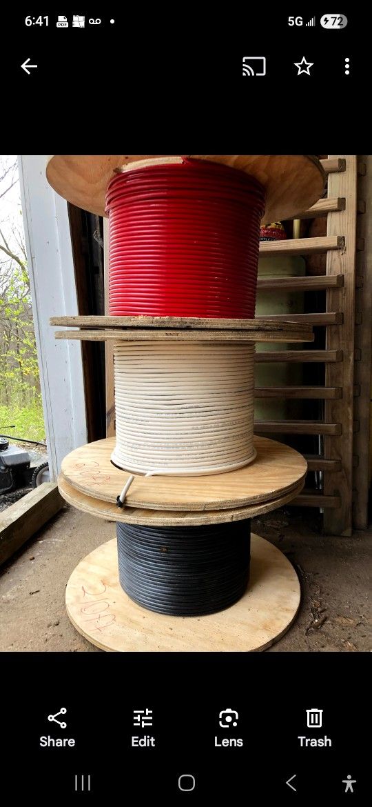 Electric Wire AWG 3 THHN or THWN - 2 19 STR