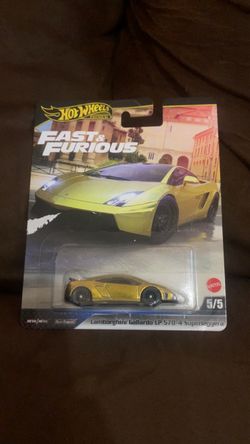 Hot Wheels Premium Fast & Furious Lamborghini Gallardo Superleggera 5/5 - $7