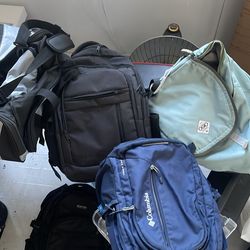 Backpacks duffel bags $10 each