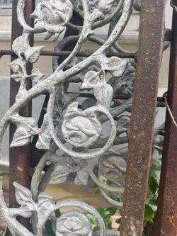 3 wrought iron panels