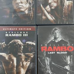 All Rambo Movies For $25 
