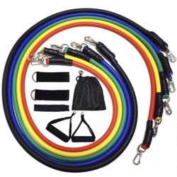 11-Piece Athletic Resistant Band Set