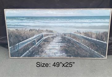 Wall Art / Canvas Sale – $5 & Up – Large Framed Art, Pop Art & Beach Decor