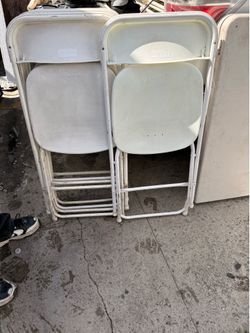 white used chairs