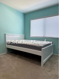 New White Full Bed And Mattress