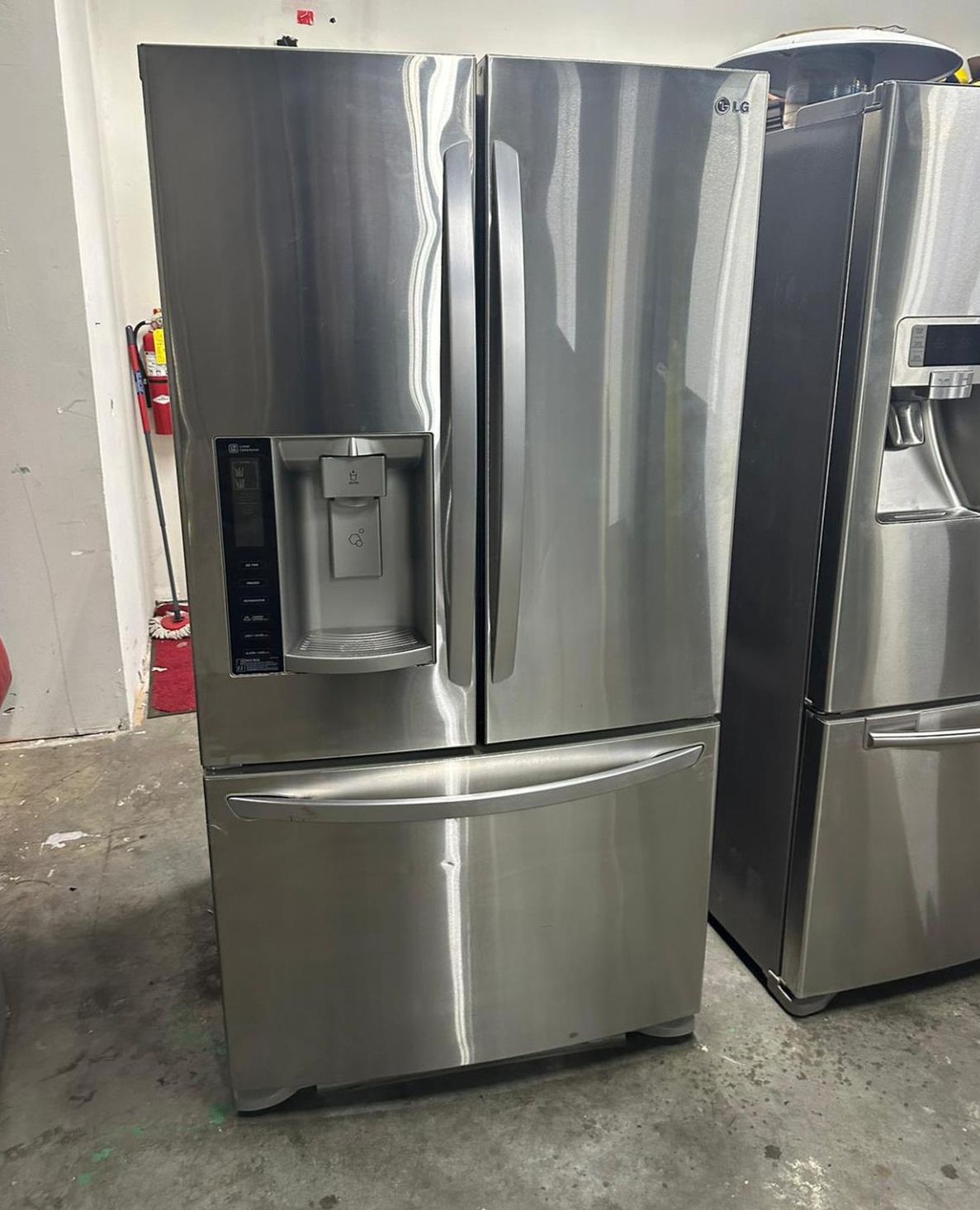 LG 3-Door French Door Refrigerator Stainless Steel