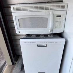 Kitchen Aid Dishwasher $180 Ge Microwave $100
