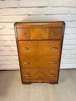 Art Deco Waterfall Dresser