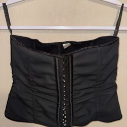 Black waist trainer/corset