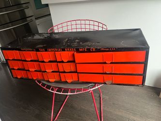 Vintage metal box