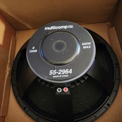 2- 18 Inch 600 Watt Raw Subwoofers