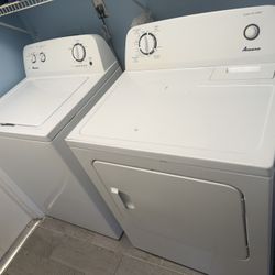 Amana washer and dryer 7.4