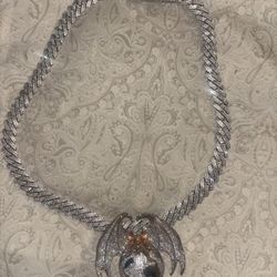 Moissanite Pendant And Chain