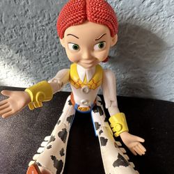 Adorable Disney Pixar Jesse Cowgirl Doll with Pull String
