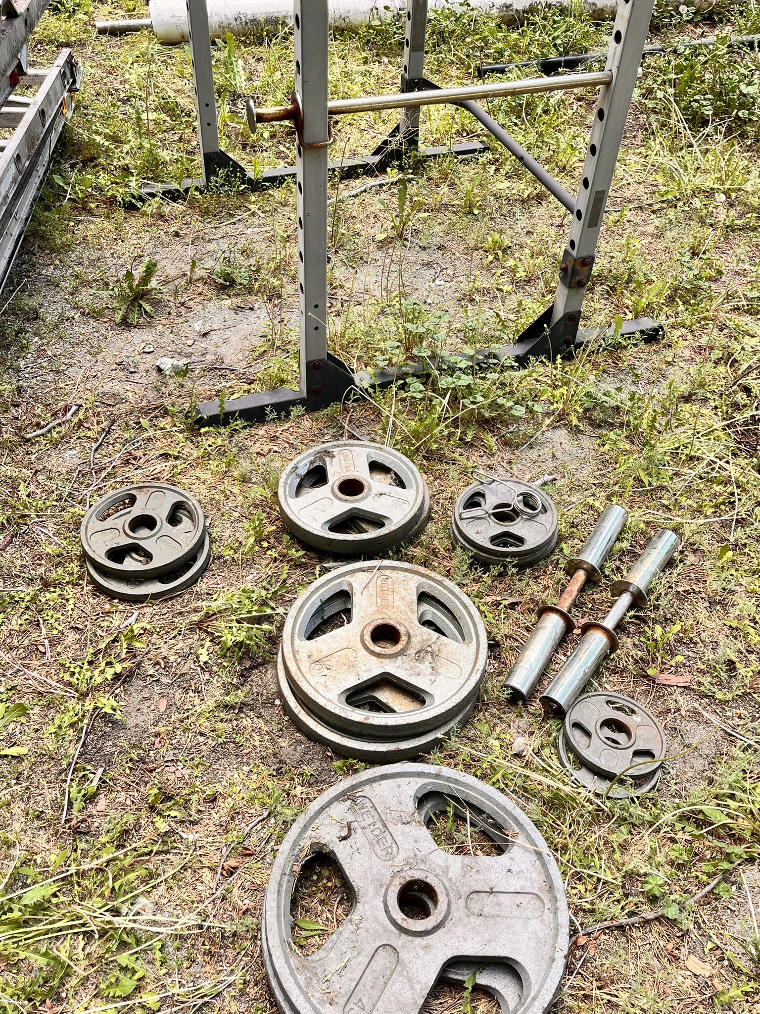 Weight Set And Cage