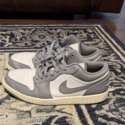 Size 11 grey Nike air Jordan 1 lows 