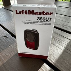 LiftMaster 380UT 2-Button Black Edition Universal Remote Control Garage Door Opener