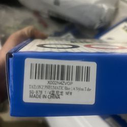 Pneumatic Blue 1/4 Nylon Tube