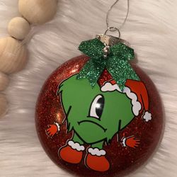 Grinch X Bad Bunny Ornament 