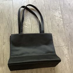 Black Shoulder Tote