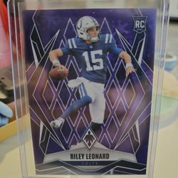 Riley Leonard RC Purple /249
