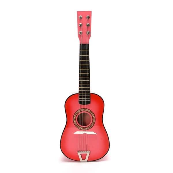 Star Kids Acoustic Toy Guitar 23 Inches Red Color