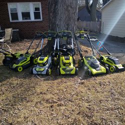 Ryobi lawnmowers 40 volt