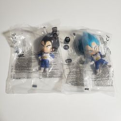 Burger King Dragonball Z Kids Meal Vegeta & Blue Vegeta 