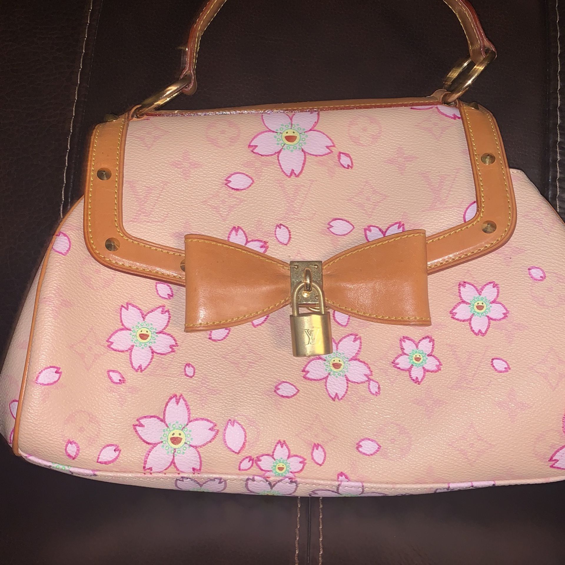 Louis Vuitton, Bags, Pre Loved 203 Limited Edition Louis Vuitton Cherry  Blossom Bag