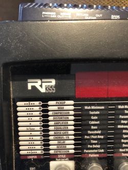 Digitech RP-355 guitar effects pedal
