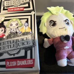 Beetle Juice Plush Dangler 